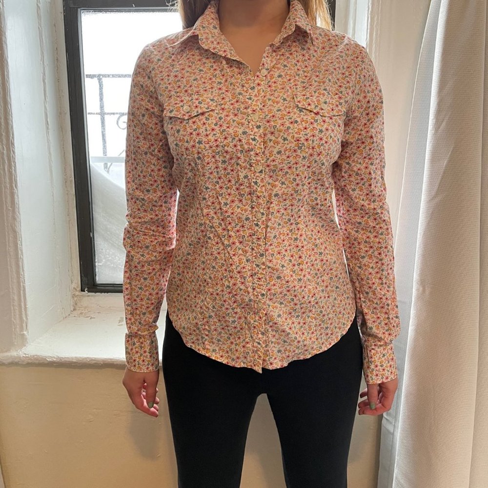 Floral Colorful Levi’s Blouse